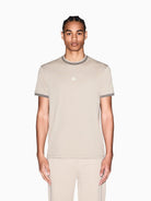 Armani Exchange T-Shirt Uomo Beige Regular Fit in Jersey di Cotone Classico XM002451 AF10356 U6229 ARMANI EXCHANGE 