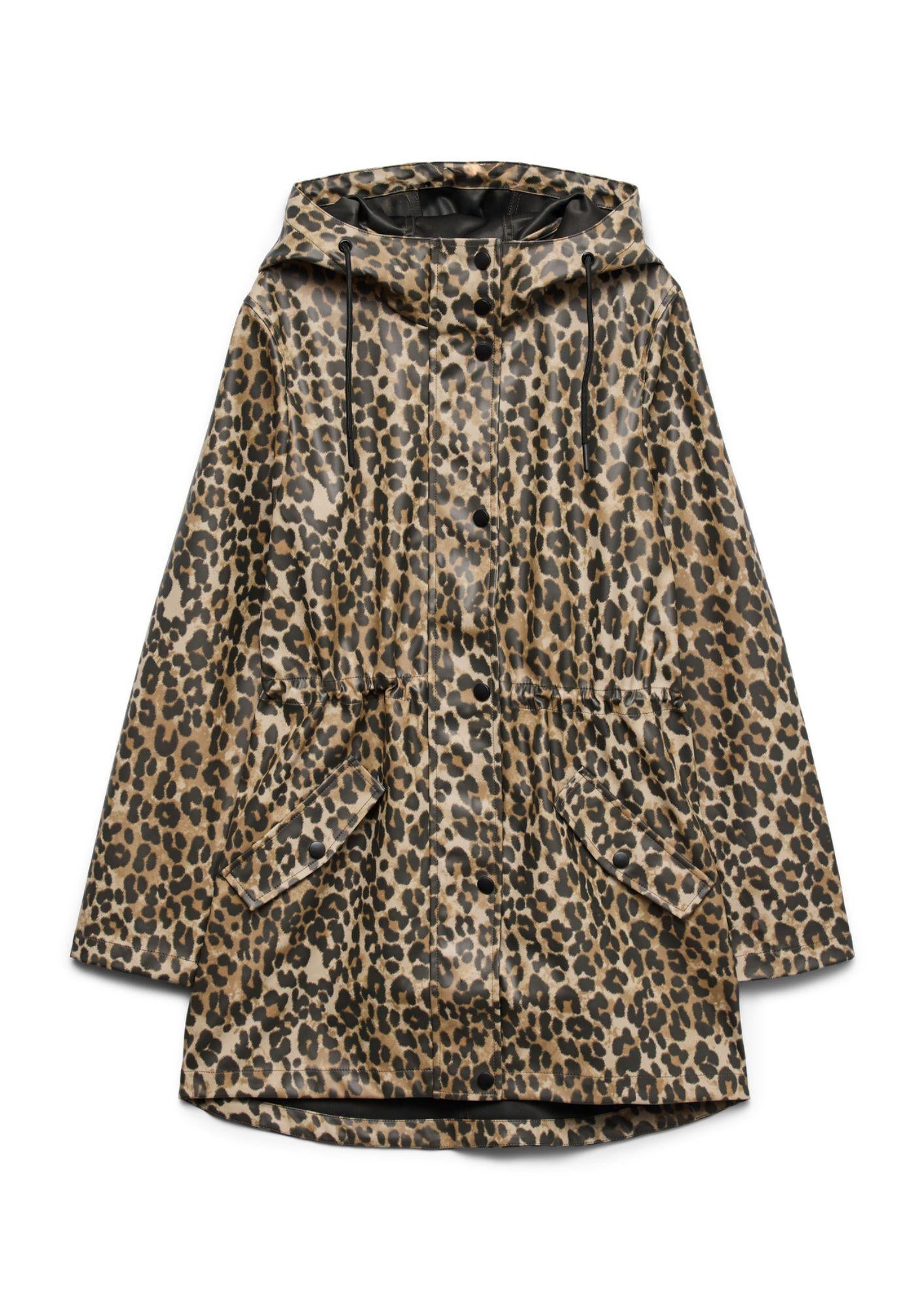Vero Moda Giubbino Donna Malou Marrone Animalier 10330969 Irish Cream VERO MODA 