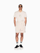 Armani Exchange T-Shirt Uomo Beige Regular Fit in Jersey di Cotone Classico XM002501 AF10356 U1148 ARMANI EXCHANGE 