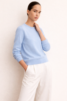 Emme Marella Maglia Donna Emmalpe Azzurro 2615361171200 003 EMME MARELLA 