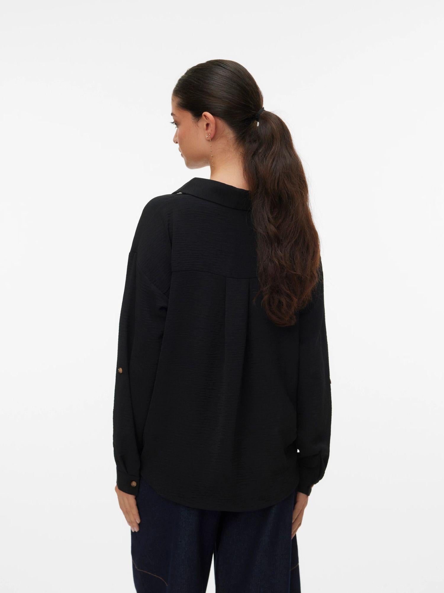 Vero Moda Camicia Donna Nero VMIzzy 10340338 Black VERO MODA 