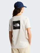 The North Face T-Shirt Donna White Dune Evolution NSE Box Relaxed NF0A8B6W QLI THE NORTH FACE 