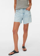 Vero Moda Bermuda Donna Joice Blu Denim Chiaro 10342100 Light Blue Denim VERO MODA 