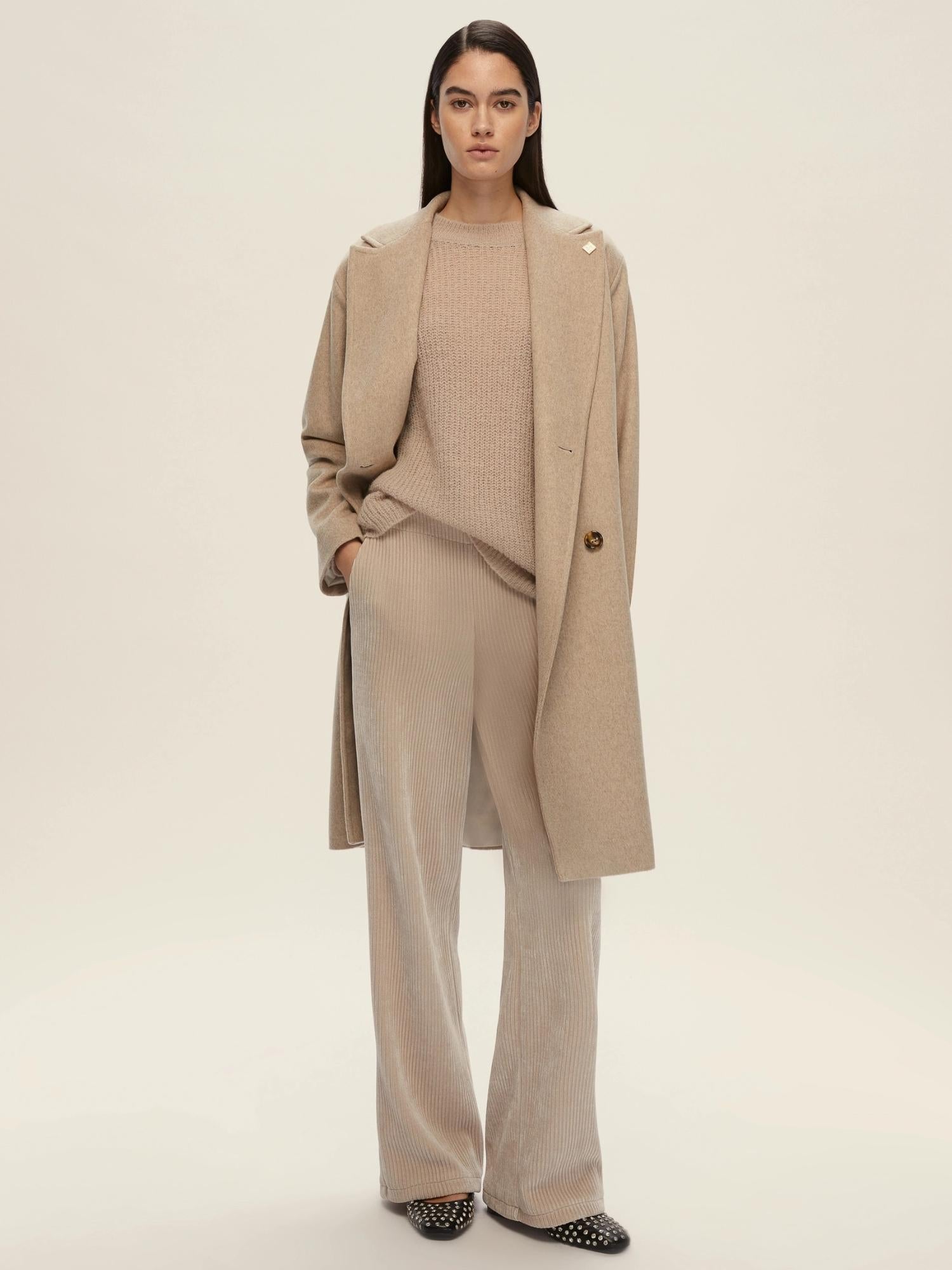 Emme Marella Maglia in misto alpaca Donna Doccia Ecru 2525366262200 001 EMME MARELLA 