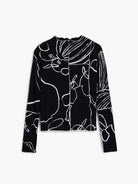 Desigual Maglietta silhouette vasi Donna Nero 25WWTK49 2000 DESIGUAL 