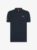 Polo Sun68 Logo Beach Men Navy Blue