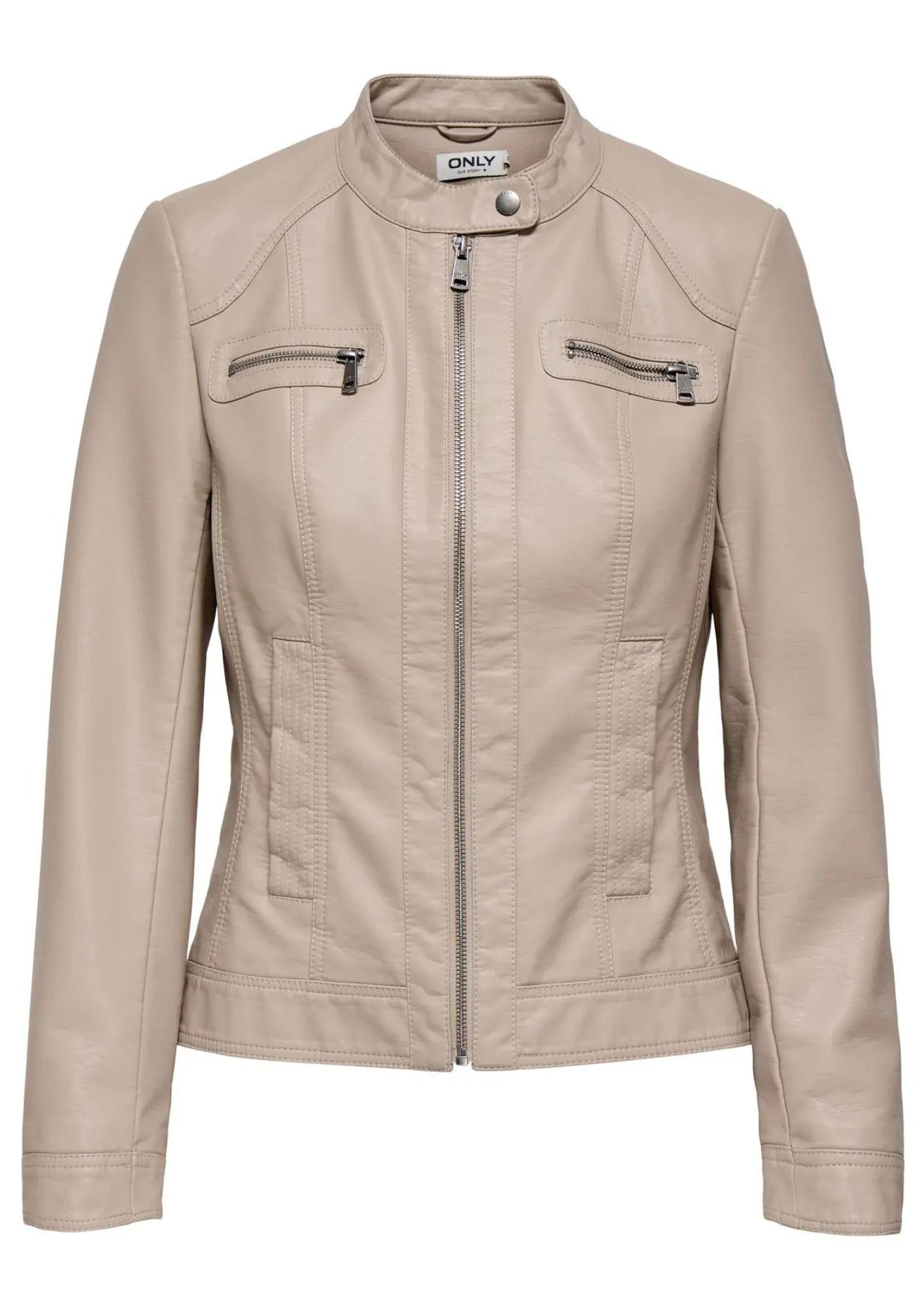 Only Giubbino Donna Bandit Beige 15081400 String ONLY 
