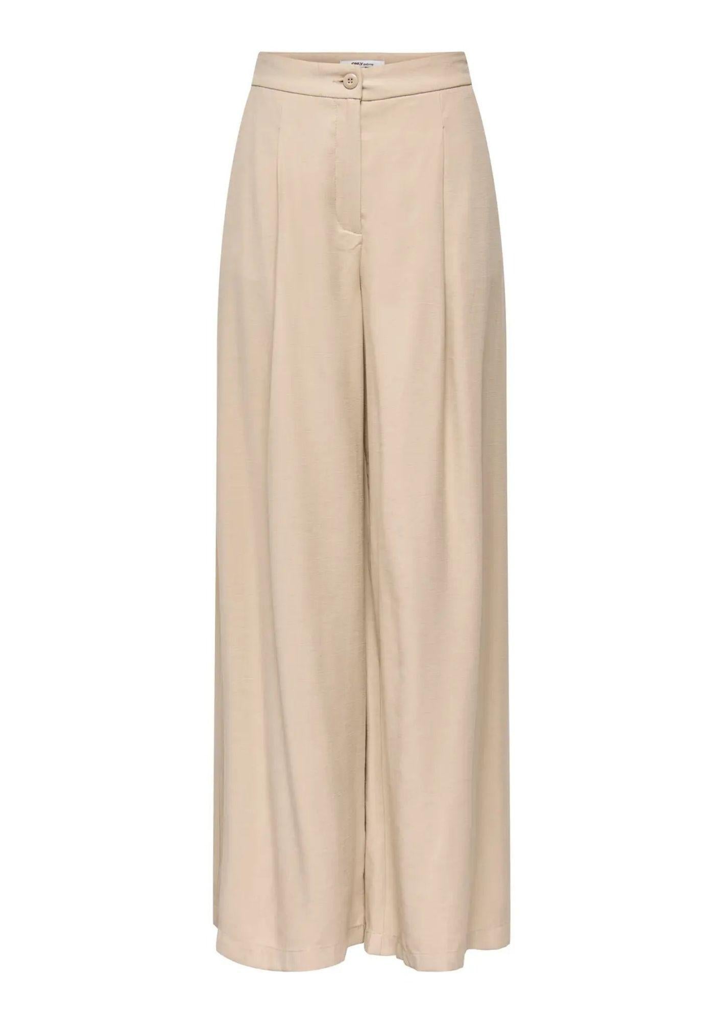 Only Pantalone Donna Tila Beige 15367744 Humus ONLY 