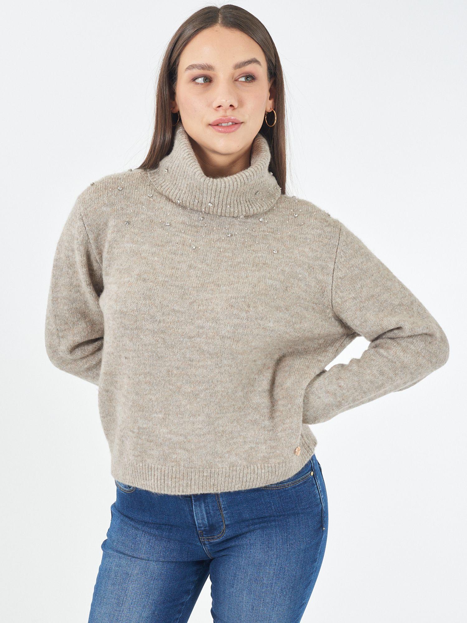 Yes Zee Maglia Donna Tortora M083 JZ00 0212 YES ZEE 