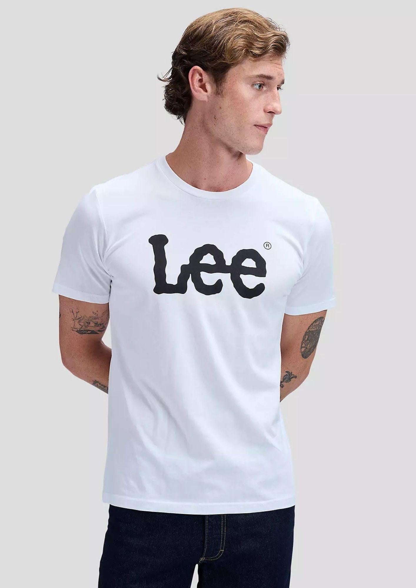 Lee T-Shirt Uomo Bianca 112116123 WHITE LEE 
