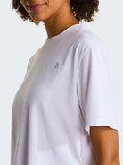 The North Face T-Shirt Donna Bianca Evolution Simple Dome Cropped Relaxed NF0A8FDH FN4 THE NORTH FACE 