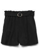 Vero Moda Bermuda Donna Fleur Nero Denim<BR/> 10326074 Black Denim VERO MODA 