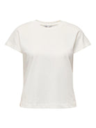 Only T-Shirt Donna Bianco Onlerica 15308926 Cloud Dancer ONLY 