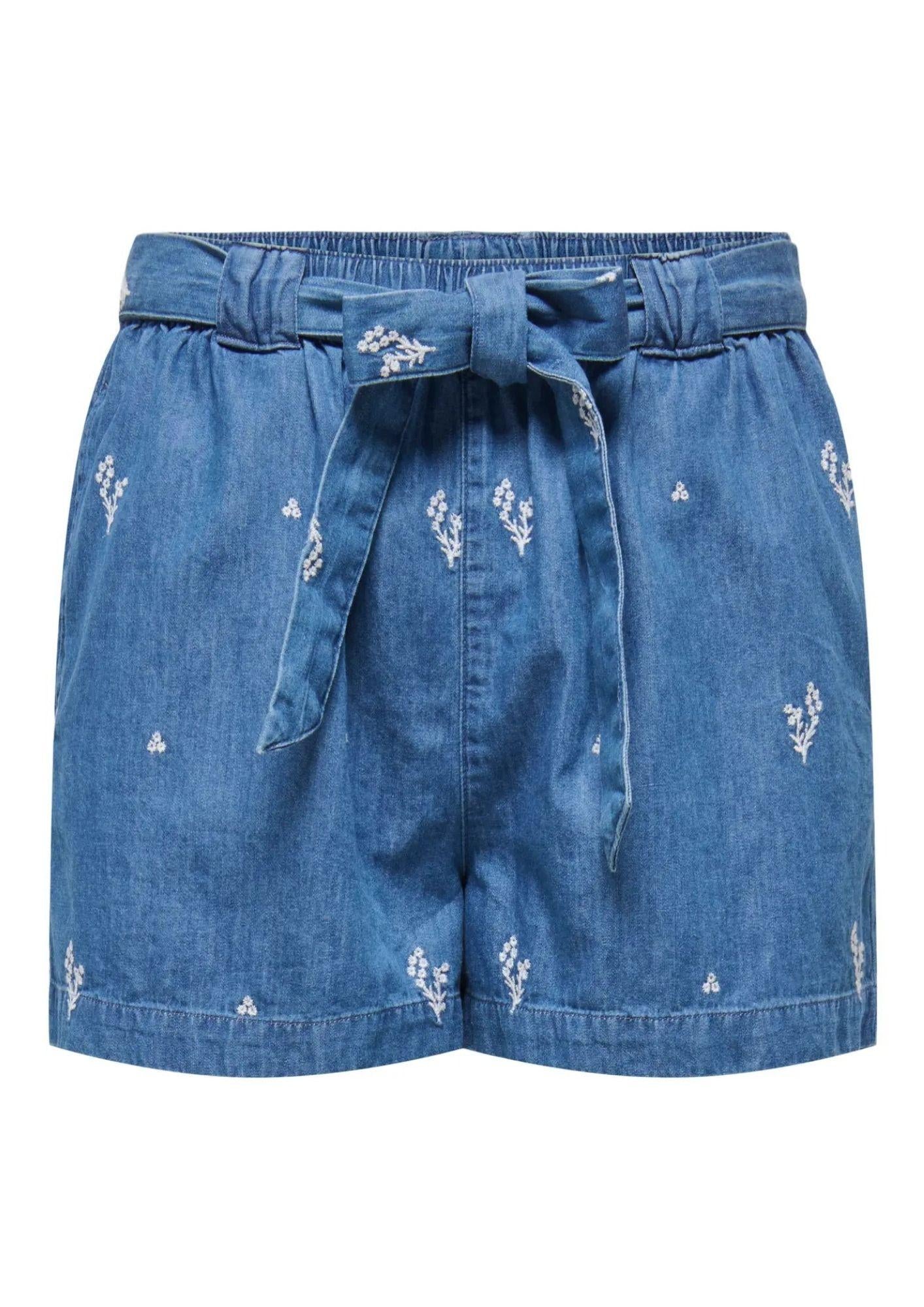 Jacqueline De Yong Shorts Donna Blu Denim Chiaro 15321166 Light Blue Denim JACQUELINE DE YONG 