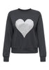 Jaqueline De Yong Felpa Donna Paris Grigia
