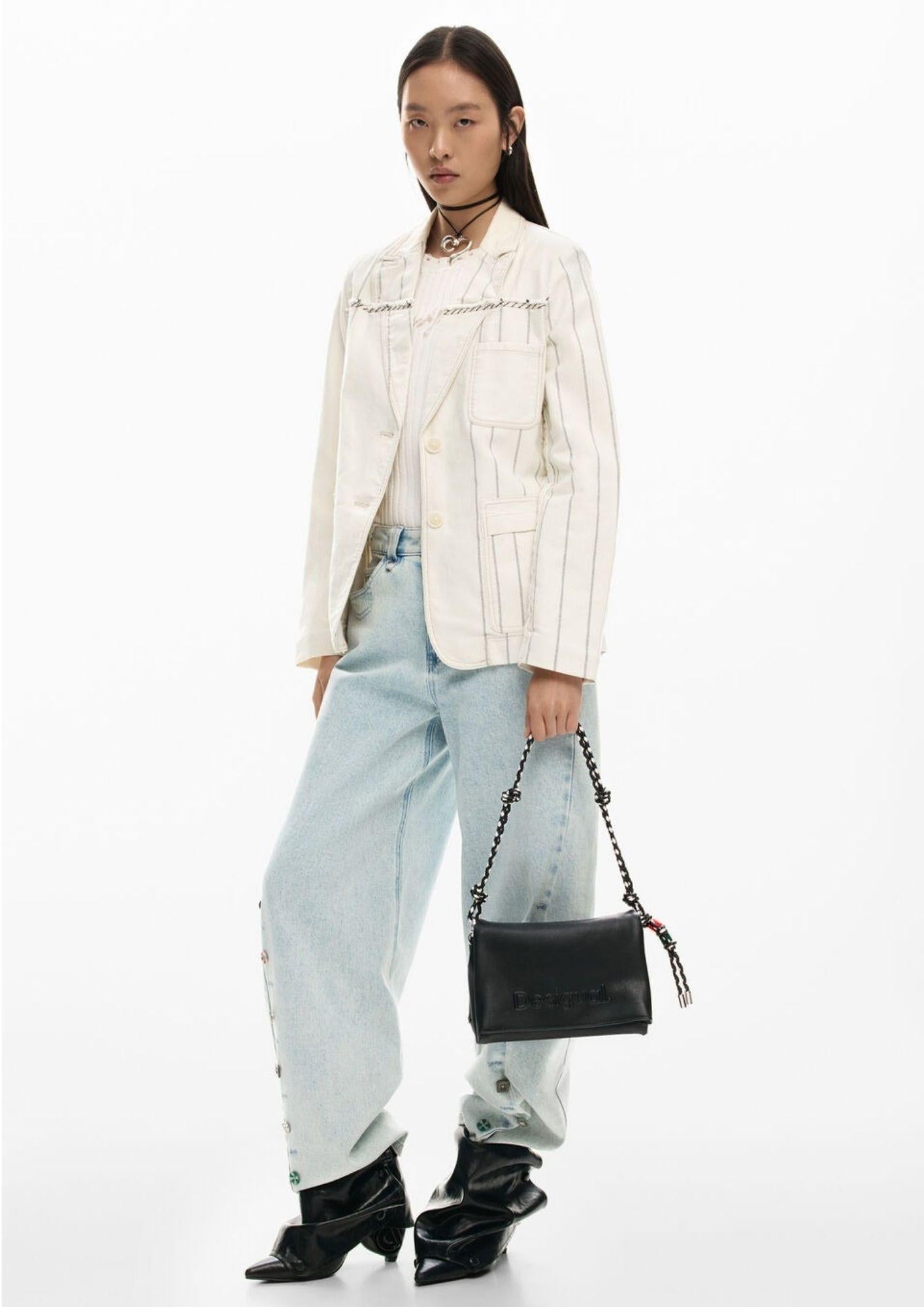 Desigual Borsa Donna Bag Half Logo Venecia 4.0 Black Nera 26SAXP61 2000 DESIGUAL 