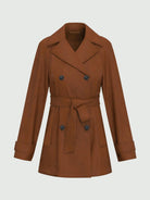 Emme Marella Trench in jersey Team Donna Cioccolato 2525906011200 004 EMME MARELLA 