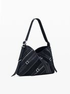 Desigual Borsa effetto pelle con fibbie media Donna Nero 25WAXP72 2000 DESIGUAL 