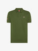 Polo Sun68 Logo Beach Men Dark Green