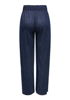 Jacqueline De Yong Pantalone Donna Birdie Blu 15320882 Black Iris JACQUELINE DE YONG 