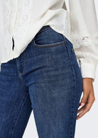 Jeans Donna Only Onlann Blu Denim Scuro<BR/> 15337824 Dark Blue Denim ONLY 