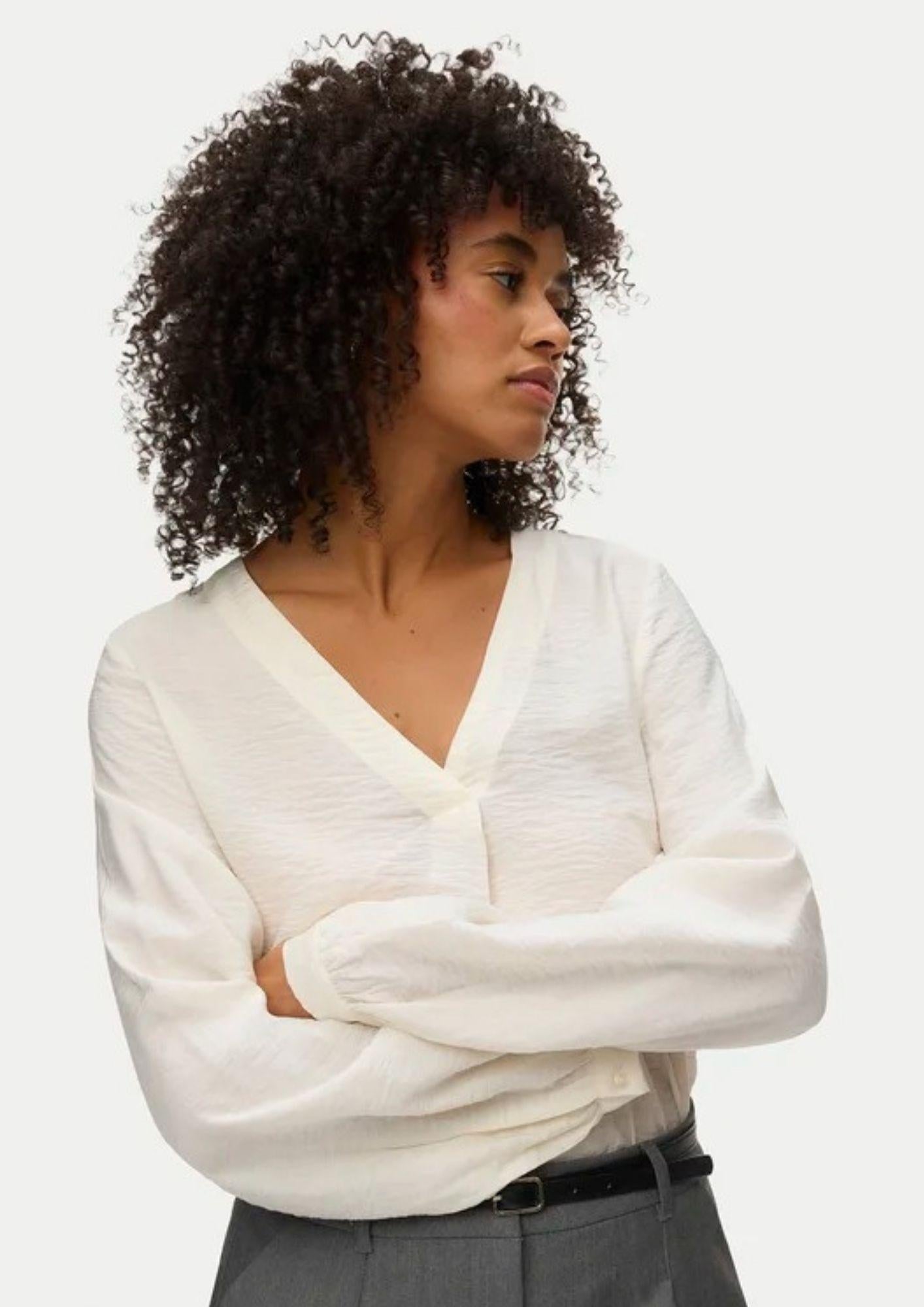 Vero Moda Blusa Donna Urli Bianca 10338835 Cloud Dancer VERO MODA 