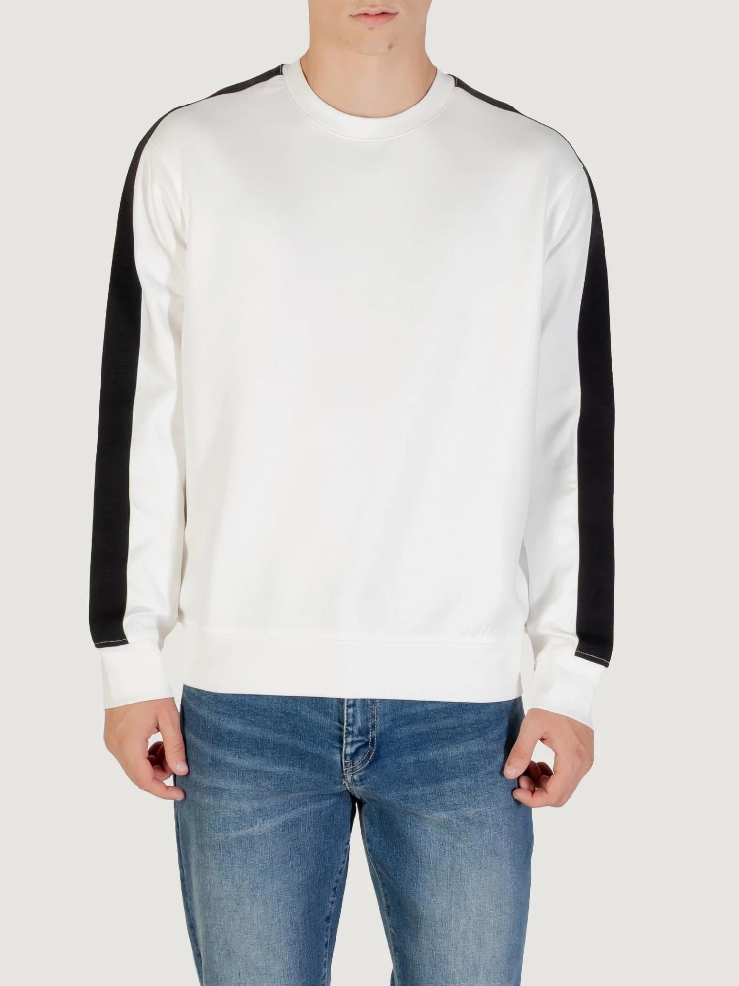 Armani Exchange Felpa Uomo Girocollo Bianco XM001296 AF10818 U0009 ARMANI EXCHANGE 