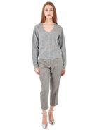 Yes Zee Maglia Donna Grigia M019 IQ00 0809 YES ZEE 