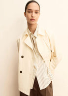 Emme Marella Impermiabile Donna Emmpelota Bianco Lana 2615021091200 001 EMME MARELLA 