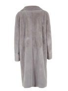 Yes Zee Cappotto Donna Reversibile Grigio Chiaro O027 KV00 0846 YES ZEE 