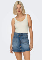 Jacqueline De Yong Canotta Donna Nanna Bianca 15180497 Cloud Dancer JACQUELINE DE YONG 