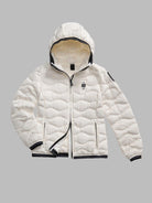 Blauer Piumino ad onde Camelia Donna Bianco ottico BLDC03095 6047 100 BLAUER 