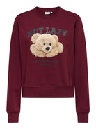 Only ONLBILA Felpa Donna Cabernet Lazy 15363143 Cabernet Lazy ONLY 