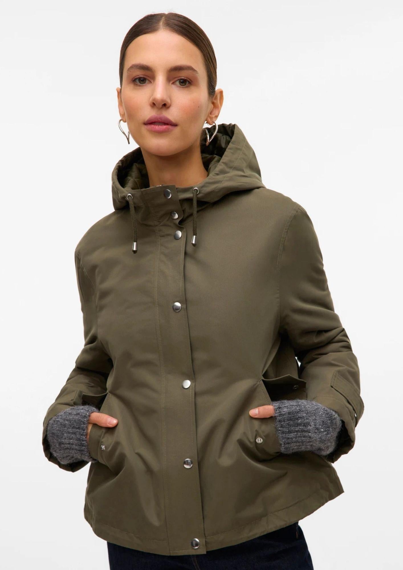 Vero Moda Giacca Invernale Donna Gail Verde 10332186 Grape Leaf VERO MODA 