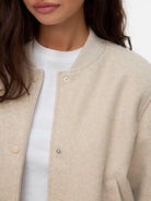 Vero Moda Giacca Invernale Donna Fortune Beige 10331816 Oatmeal melange VERO MODA 