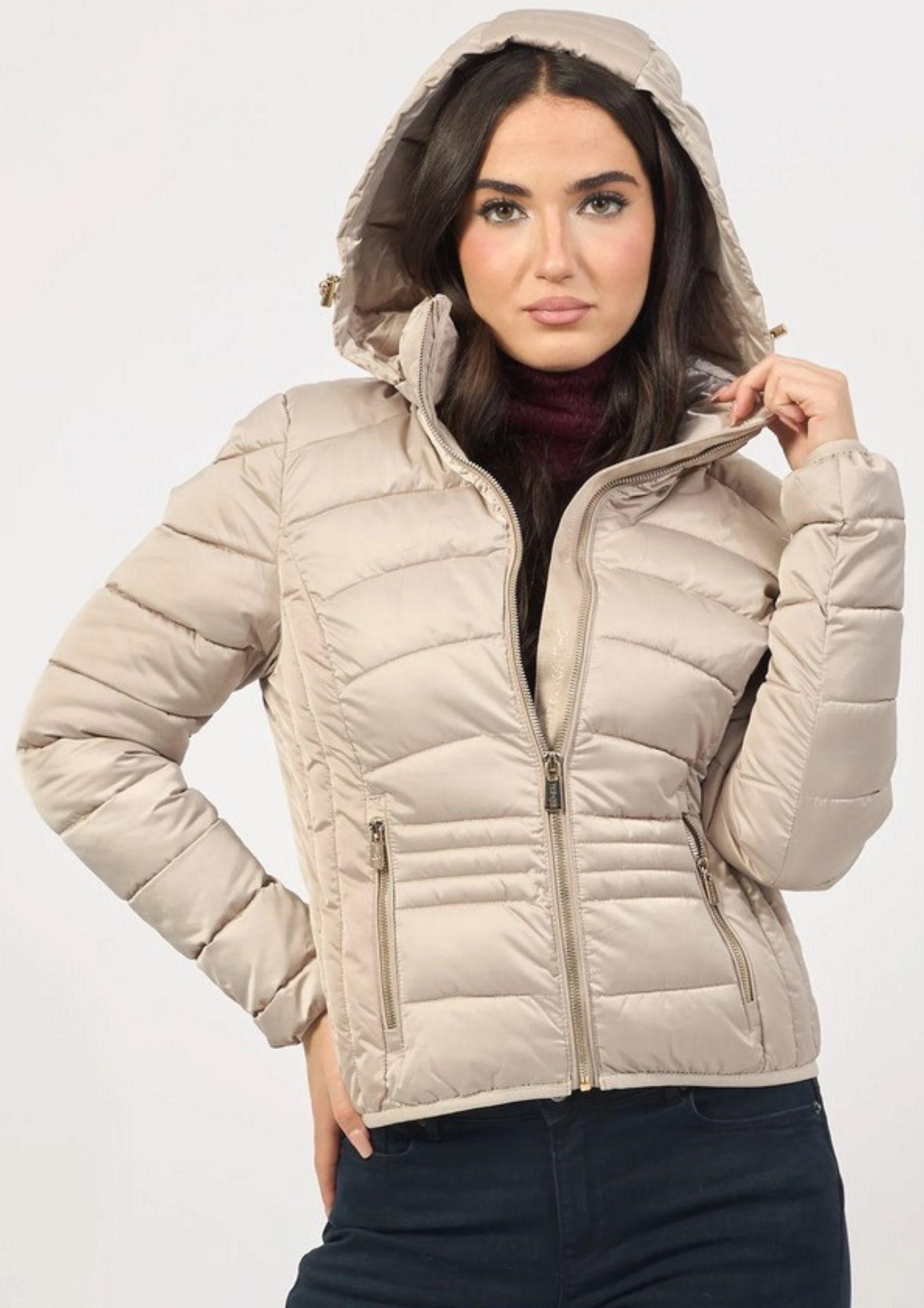 Giubbino Yes Zee Donna Beige J007 M800 0222 YES ZEE 