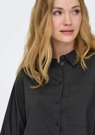 Jacqueline De Yong Camicia Donna Mio Nera 15363677 Black JACQUELINE DE YONG 