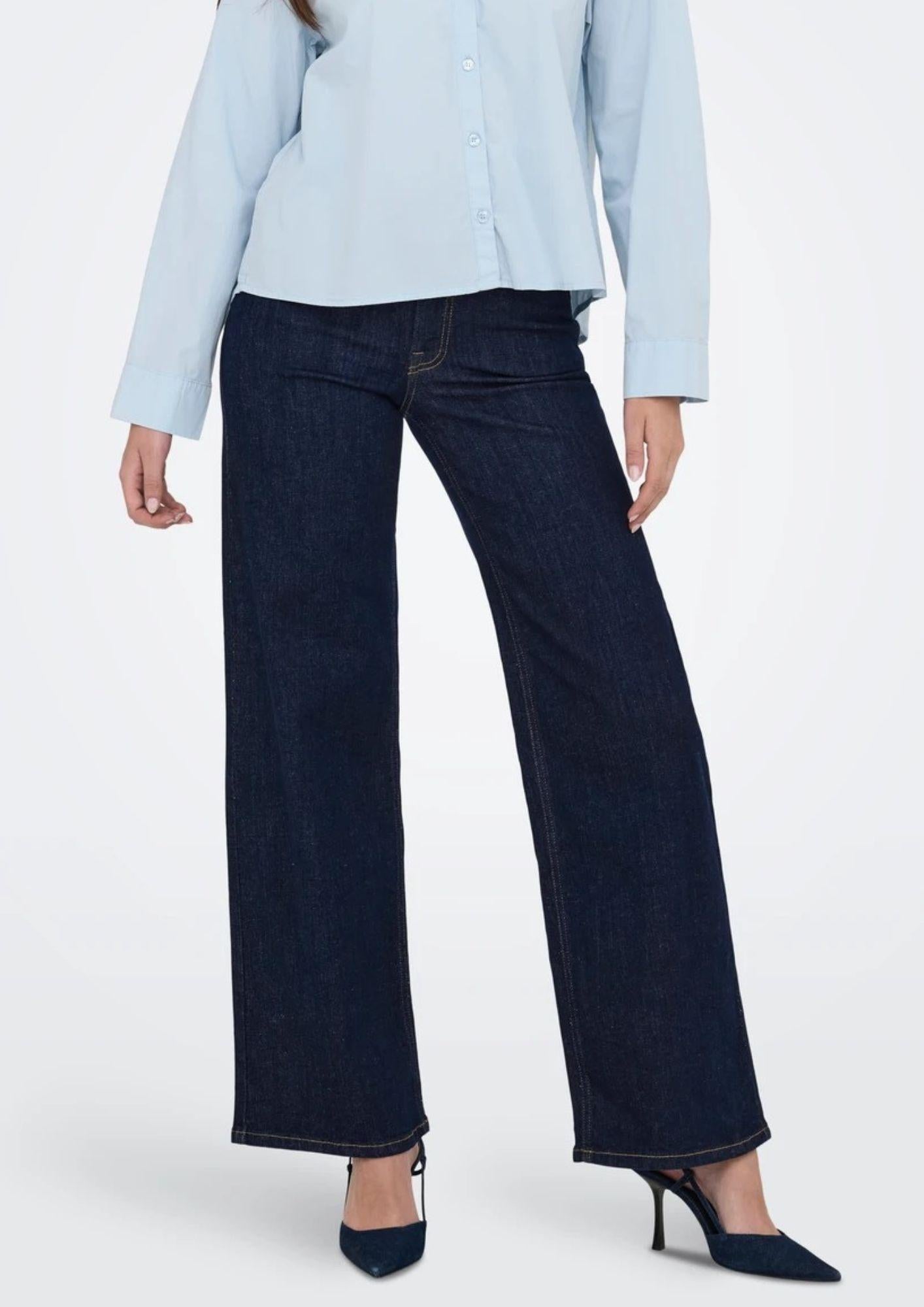 Jacqueline De Yong Jeans Donna Felina Blu Denim 15354213 Dark Blue Denim JACQUELINE DE YONG 