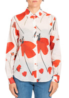 Diana Gallesi Camicia Donna Bianca e Rossa 5066R003084N 01 DIANA GALLESI 
