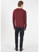 Yes Zee Maglia Girocollo Uomo Bordeaux M855 ML00 0516 YES ZEE 