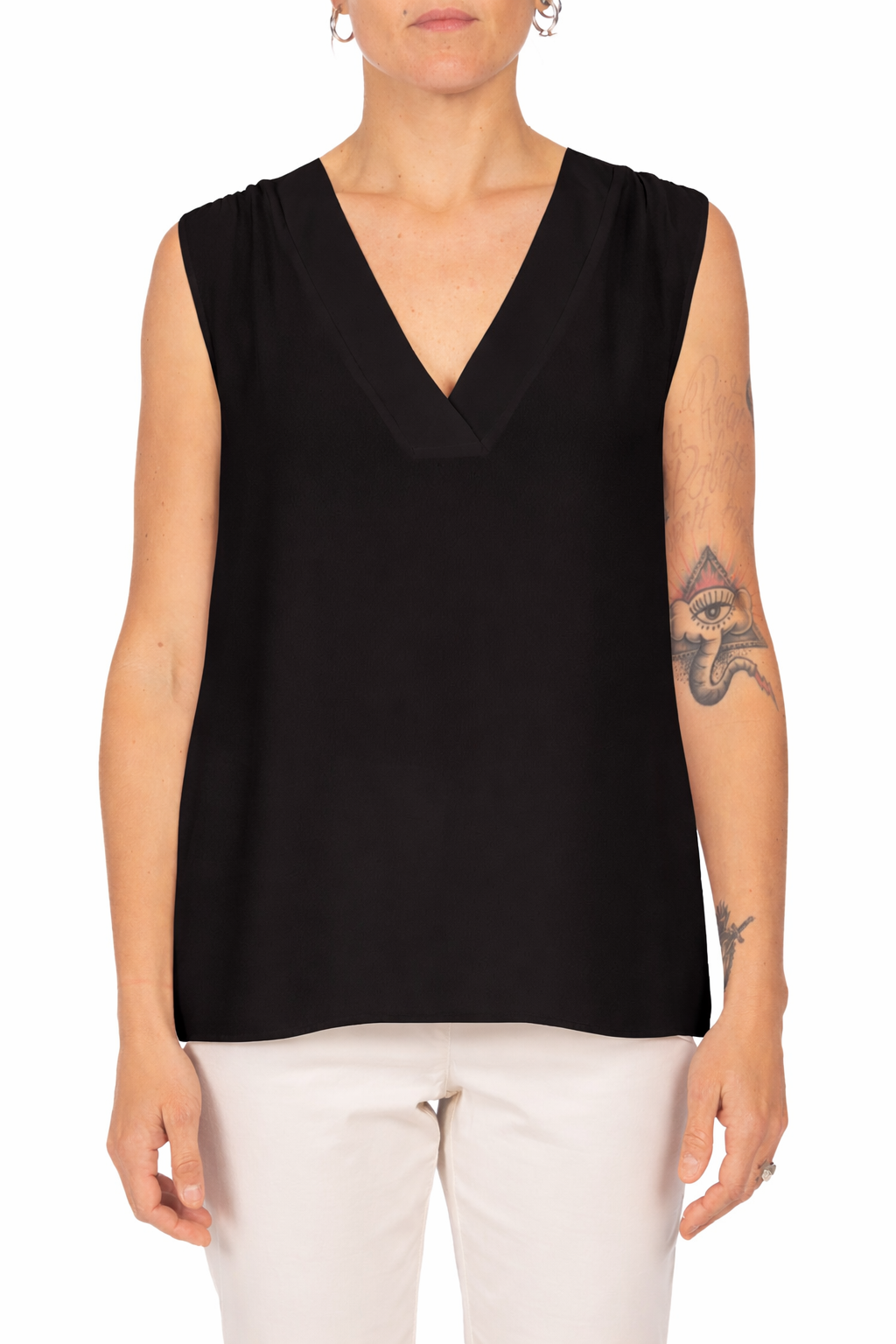 Diana Gallesi Canotta Donna Nera D507R000166N 33 DIANA GALLESI 