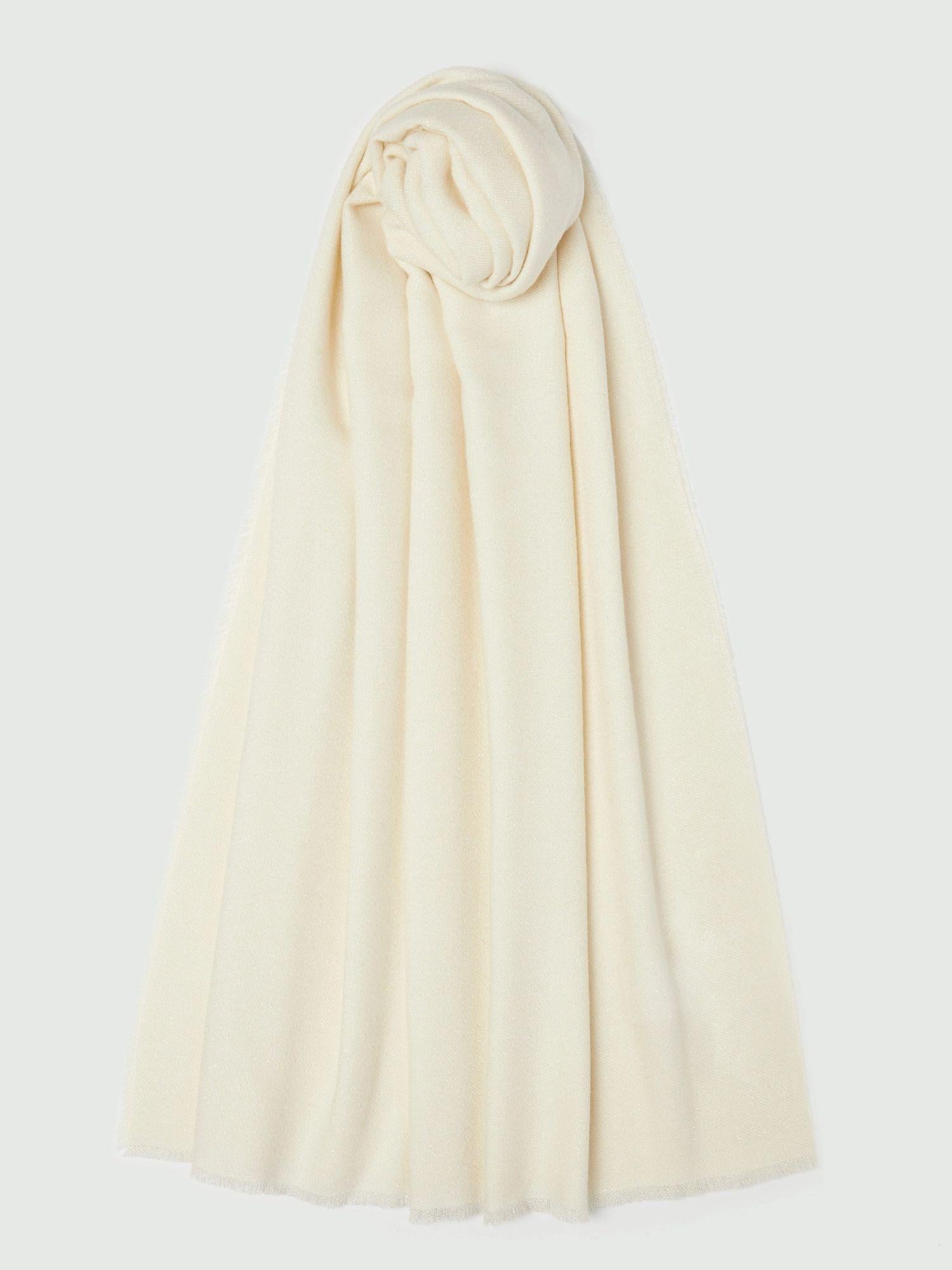 Emme Marella Stola con filo di lurex Donna Ciurma Bianco avorio 2525546011200 001 EMME MARELLA 