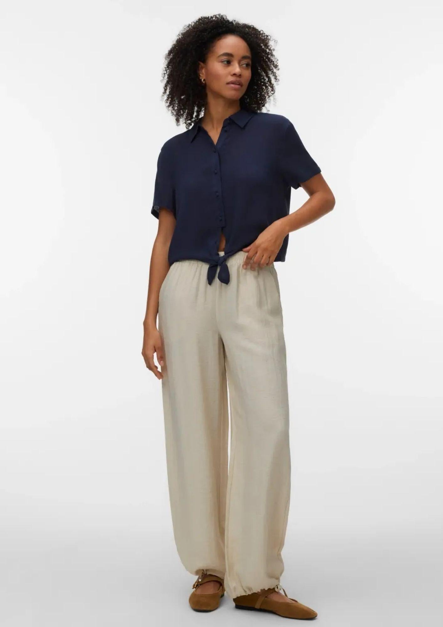 Vero Moda Camicia Donna Menny Blu Navy 10303694 NAVY BLAZER VERO MODA 