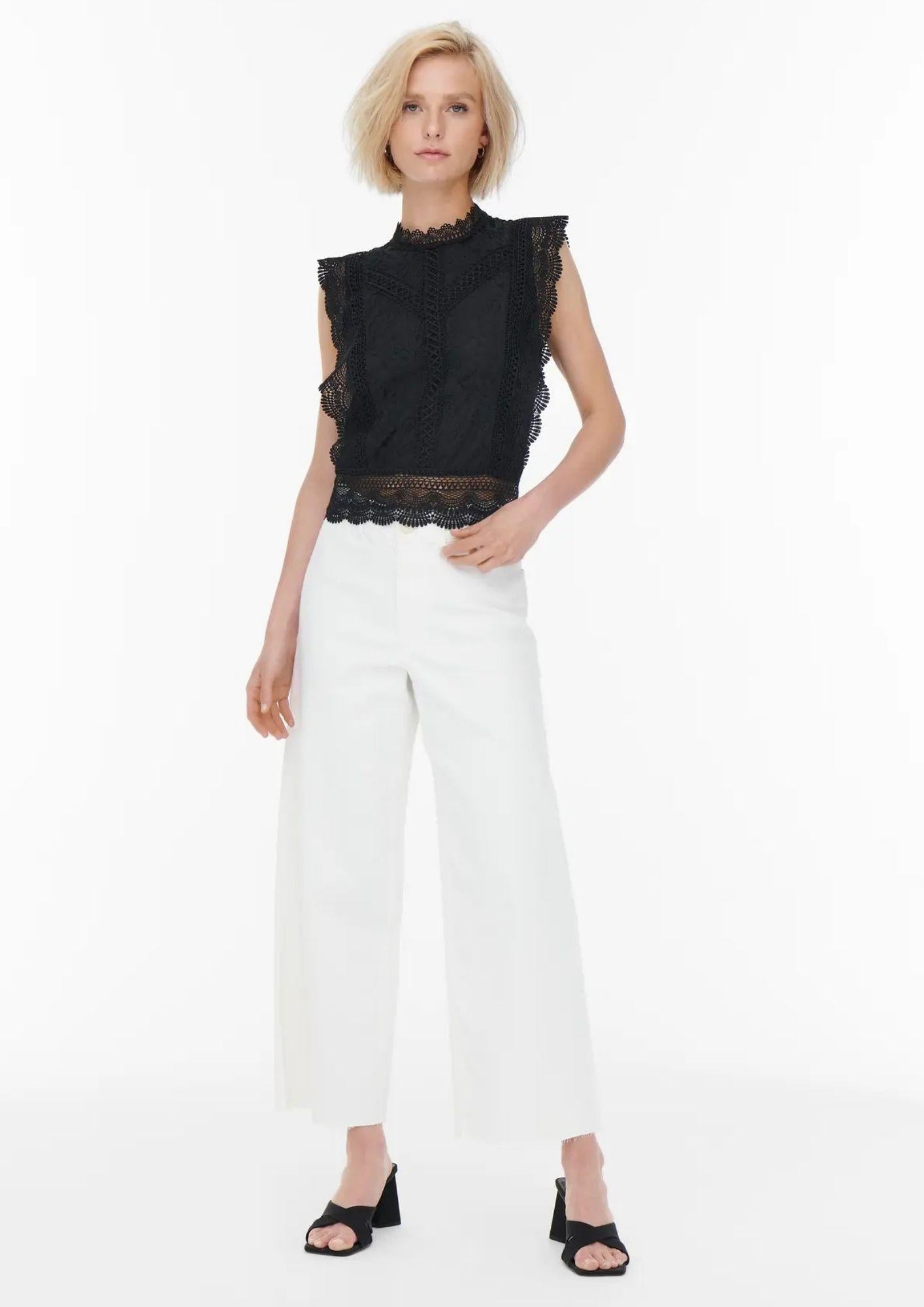Only Top Donna Karo Nero 15204604 Black ONLY 