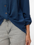 Vero Moda Camicia Donna Dark Denim VMIzzy 10340338 Dark Denim VERO MODA 