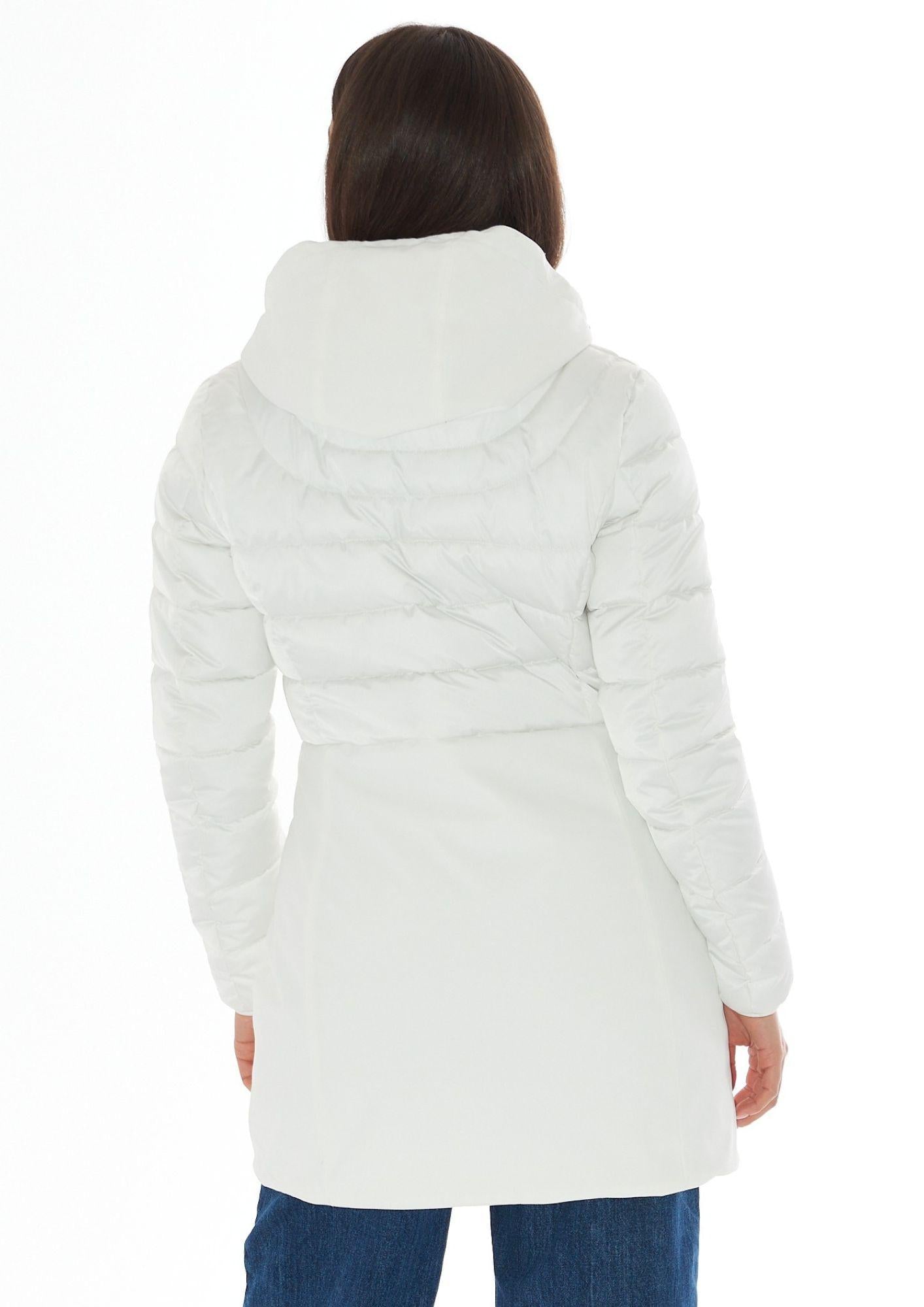 Yes Zee Cappotto Invernale Donna Avorio O003 M800 0157 YES ZEE 