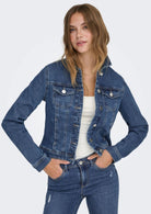 Only Giubbino Donna Wonder Medium Blu Denim 15243147 Medium Blue Denim ONLY 