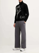 EA7 Emporio Armani Maglione Uomo Dolcevita Nero Regular Fit 7M000502 AF19328 MC262 EA7 EMPORIO ARMANI 