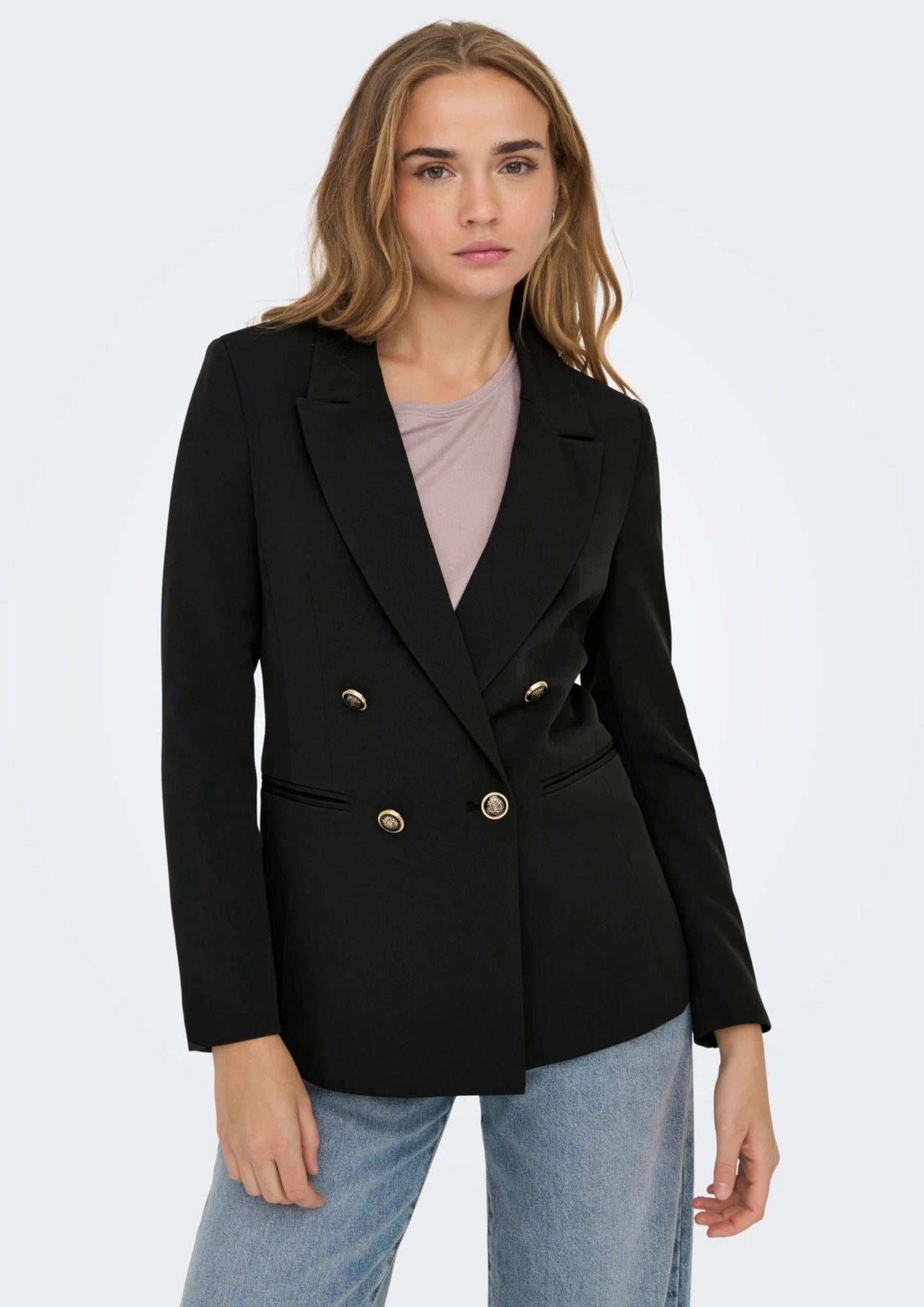 Only Giacca Donna Onlastrid Nera 15294709 Black ONLY 
