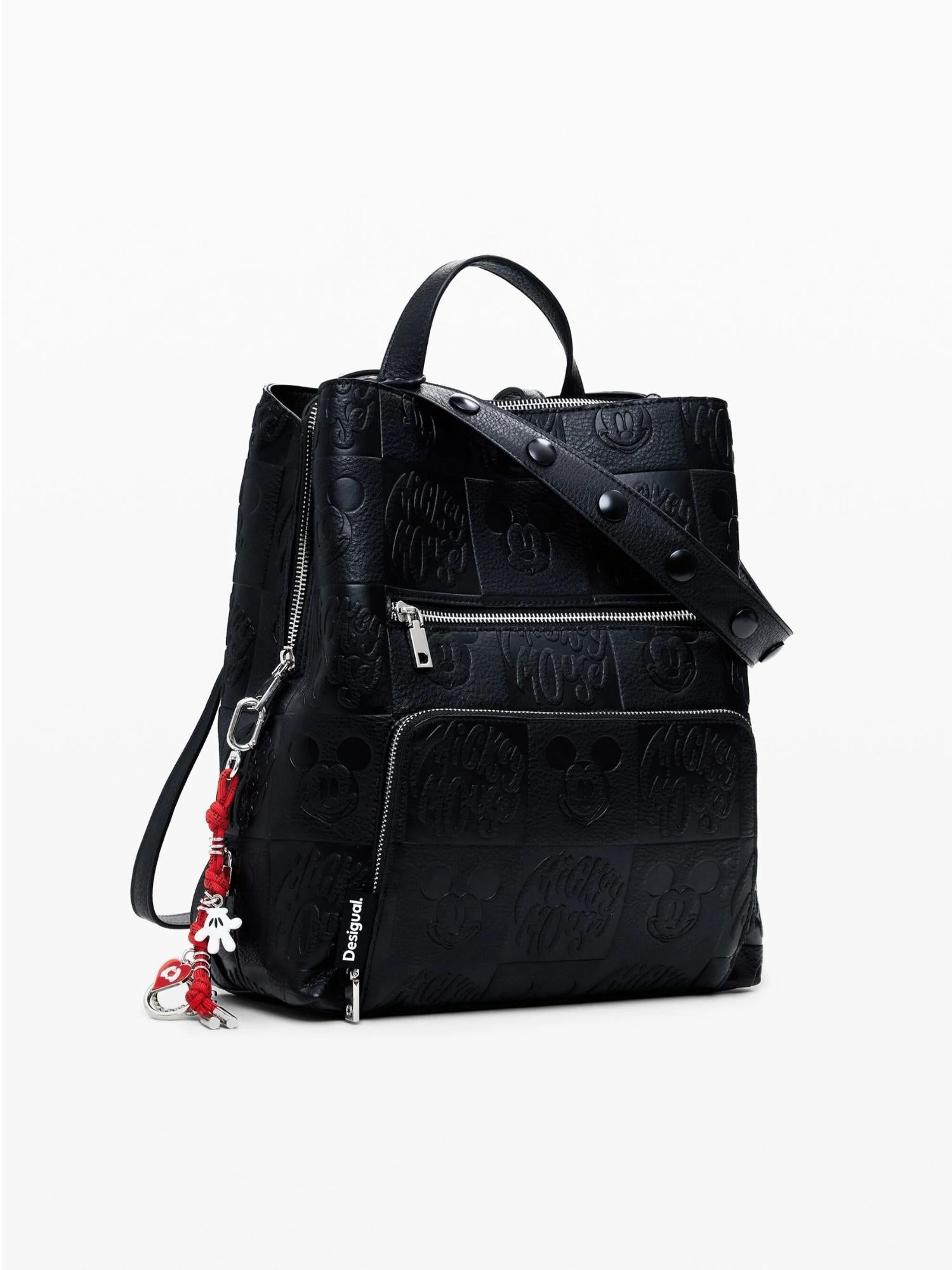 Desigual Zaino convertibile Mickey medio Donna Nero 25WAKP02 2000 DESIGUAL 